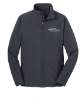 Battleship Grey full-zip jacket with SPPS logo on right breast