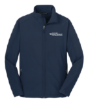 Dress Blue Navy full-zip jacket with SPPS logo on right breast
