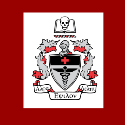 Alpha Epsilon Delta Crest